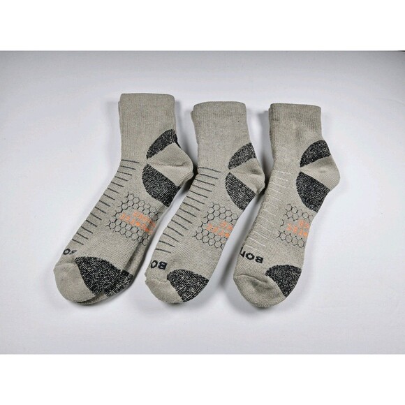Bombas Hex Tec Hike Hiking Quarter Socks Lot Of 3 Pairs Size XL - Picture 2 of 2